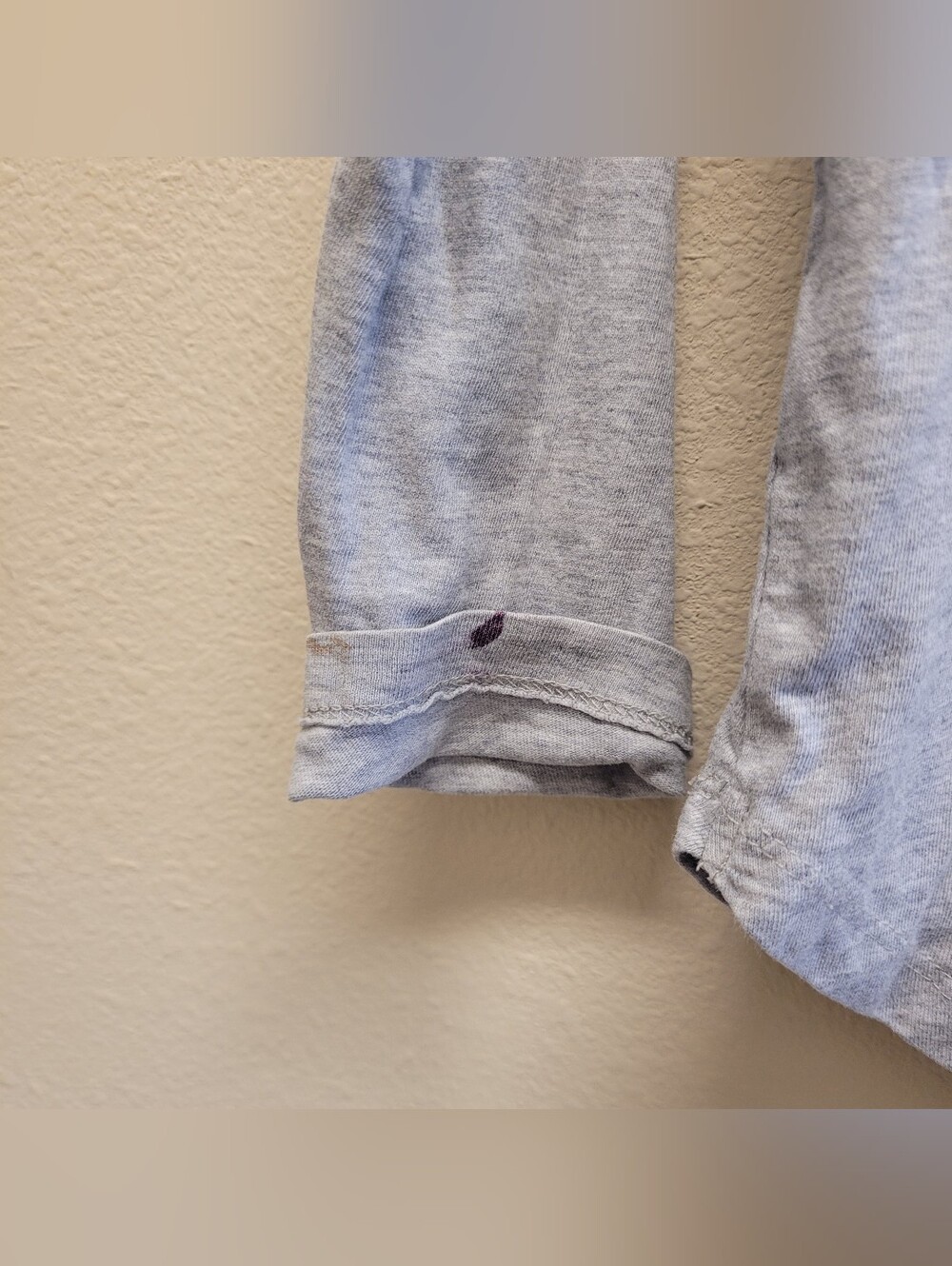 Gymboree Light Gray Long Sleeve Tee with Kitty Accents Size 6 - Picture 7 of 7